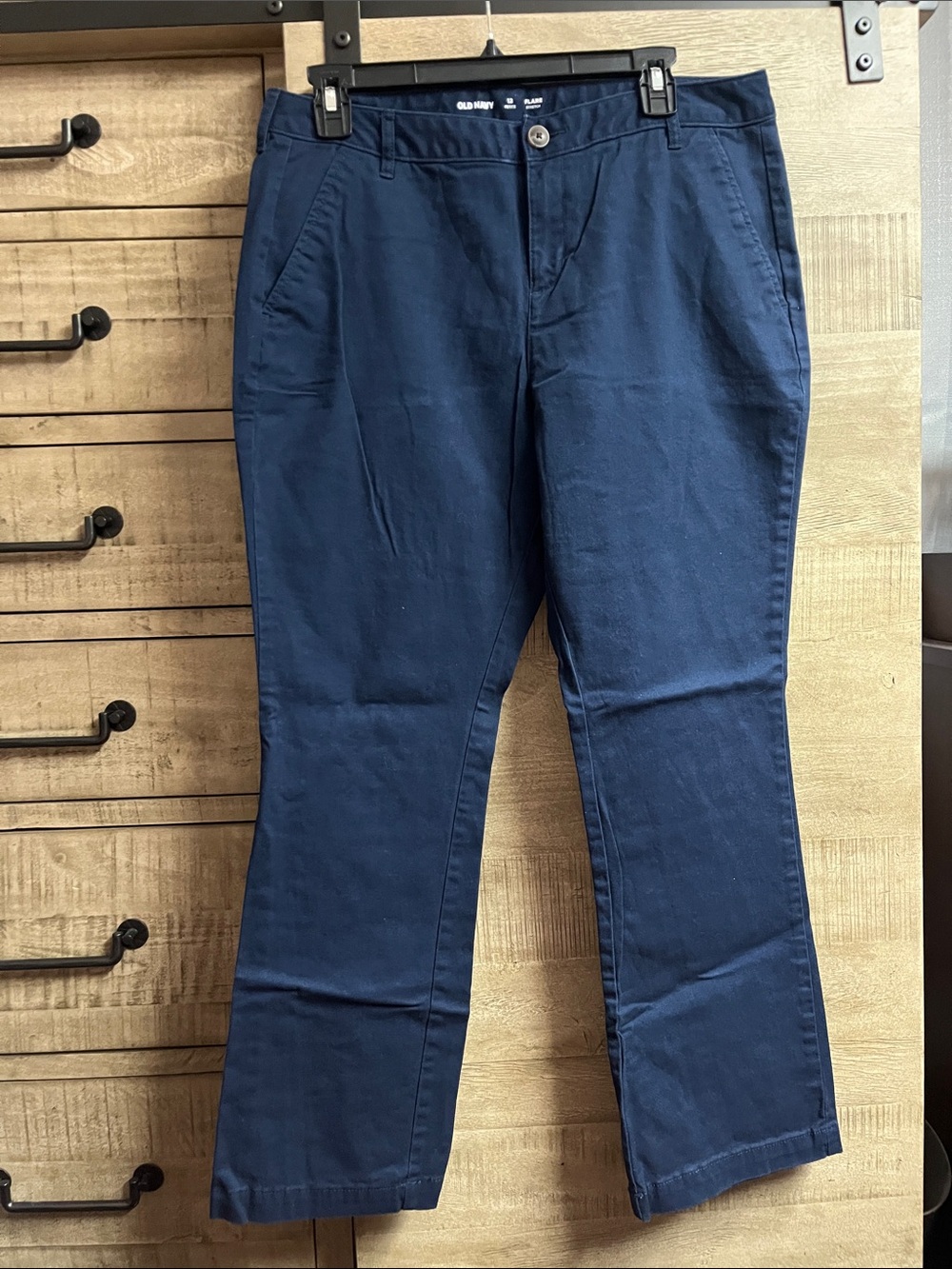Old Navy Dark Navy Straight Leg Pants